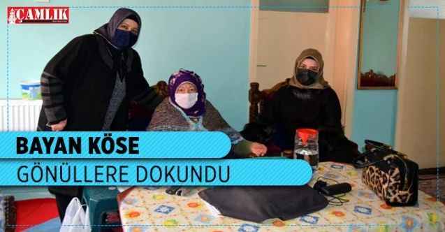 Bayan Köse, gönüllere dokundu