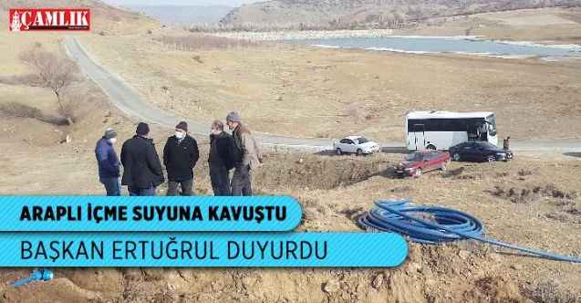Araplı İçme Suyuna Kavuştu