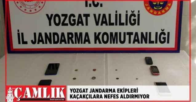 Yozgat Jandarma ekipleri kaçakçılara nefes aldırmıyor