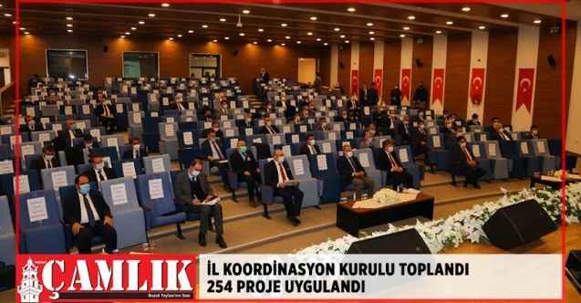 İl Koordinasyon Kurulu Toplantısı gerçekleşti