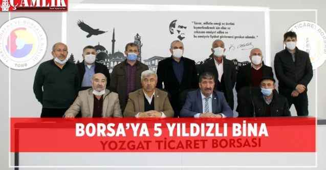 Yozgat Ticaret Borsası'na 5 Yıldızlı Bina... Kurban Kesip, Dua Ederek Başladılar...