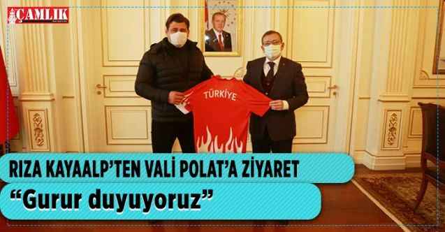 Rıza Kayaalp'ten Yozgat Valisi Ziya Polat'a ziyaret