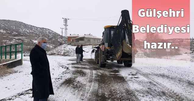 Yozgat'ın Sorgun İlçesi'ne bağlı Gülşehri Belediyesi kışa  hazır