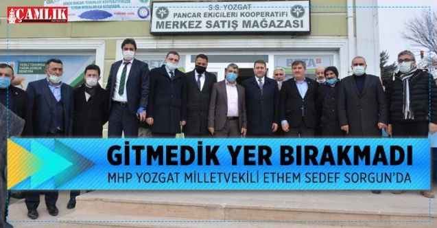 Milletvekili Sedef Sorgun'a çıkarma yaptı