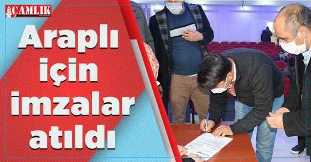 Yozgat'ın Sorgun İlçesi'ne bağlı Araplı Göleti için imzalar atıldı