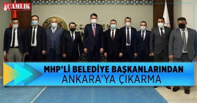 MHP'li Belediye Başkanlarından Ankara'ya çıkartma