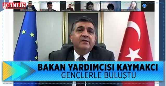 Bakan Yardımcısı Kaymakcı gençlerle buluştu.