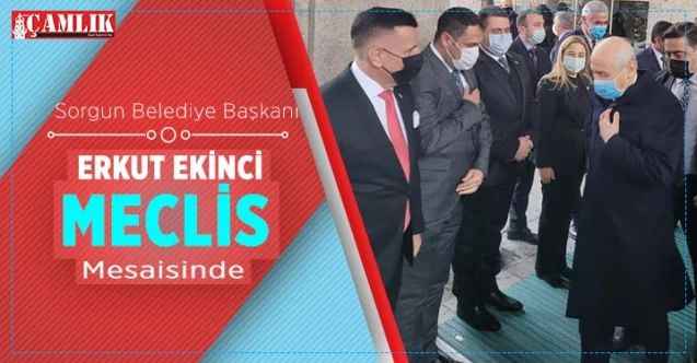 Başkan Ekinci Meclis mesaisinde