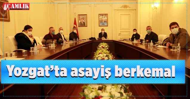 Yozgat’ta asayiş berkemal