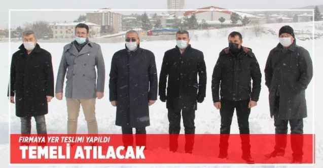 Yozgat'ın Yeni Stadyum İnşaatında Firmaya Yer Teslimi Yapıldı  Temeli Atılacak