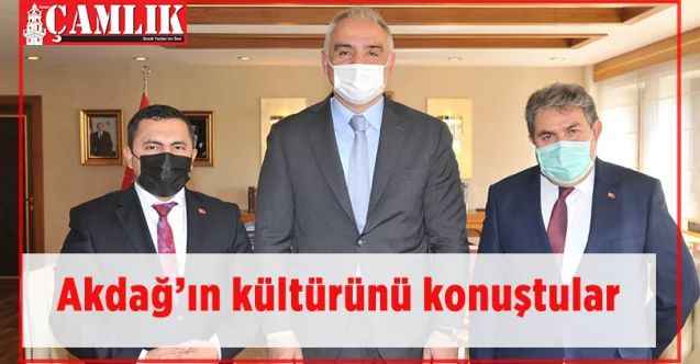 Akdağ’ın kültürünü konuştular