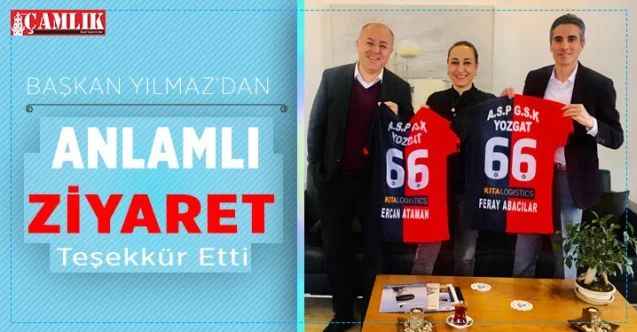 İYF Başkanı Ahmet Yılmaz'dan anlamlı Ziyaret