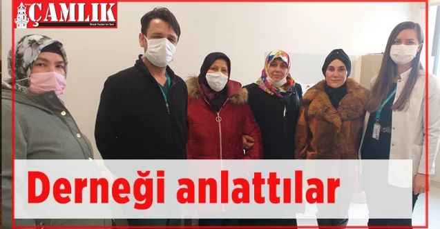 Yozgat Kanser Hastaları Moral Ve Motivasyon Derneği, doktorları ziyaret etti