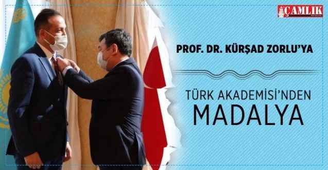 Prof. Dr. Kürşad Zorlu'ya Türk Akademisinden ödül