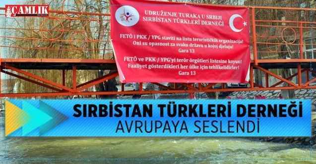 Sırbistan Türkleri Derneği Avrupa'ya seslendi