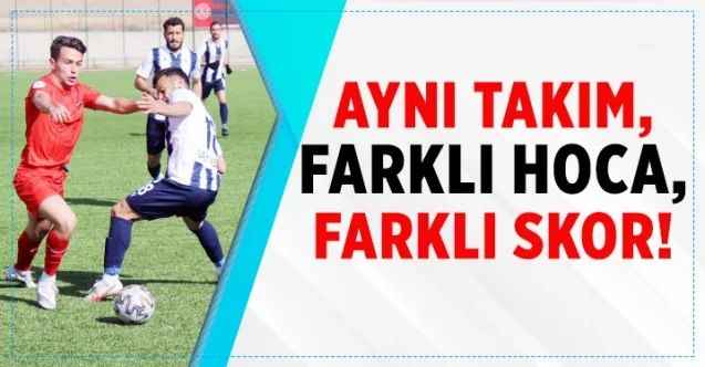 Aynı takım, farklı hoca, farklı skor!