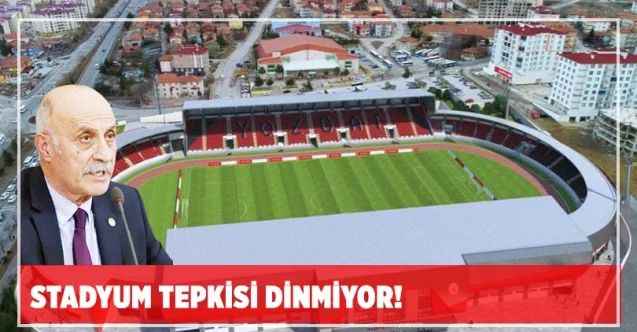 Stadyum tepkisi dinmiyor!