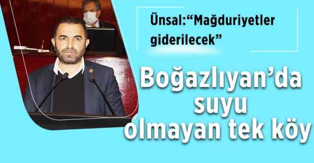 Boğazlıyan’da suyu olmayan tek köy