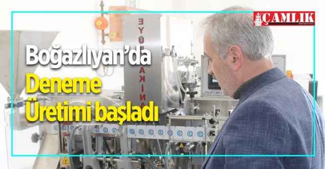 Boğazlıyan’da deneme üretimi başladı