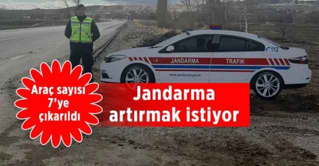 Yozgat İl Jandarma Komutanlığı, artırmak için çalışıyor