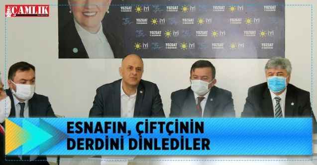 Esnafın, Çiftçinin Derdini Dinlediler