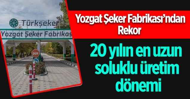 Türkşeker fabrikaları 153 günlük üretim döneminde rekor kırdı