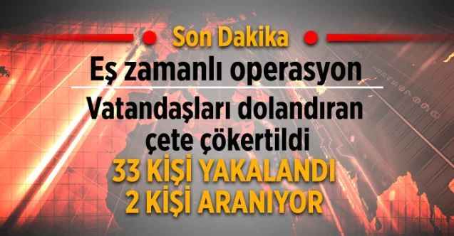 Başkent polisi resmi dairelerdeki işleri çözme vaadiyle vatandaşları dolandıran çeteyi çökertti