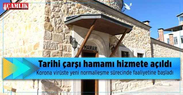 Yozgat’ın Boğazlıyan İlçesi’ndeki Tarihi çarşı hamamı hizmete açıldı