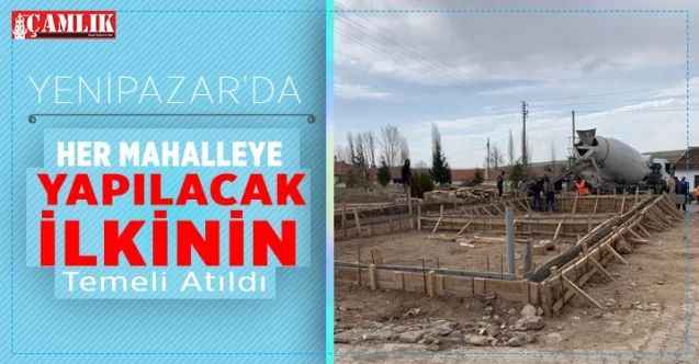 Yenipazar'da taziye evleri için ilk temel atıldı
