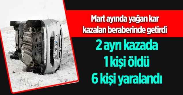 Sorgun’da iki farklı trafik kazası: 1 ölü, 5’i öğretmen 6 yaralı