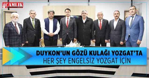 Gurbetten sılaya kurulan köprüler engelli vatandaşlara engelsiz bir dünya oluşturacak : DÜNYA YOZGATLILARI’NIN GÖZÜ KULAĞI YOZGAT’TA