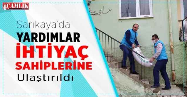 Sarıkaya'da yardımlar ihtiyaç sahiplerine ulaştırıldı