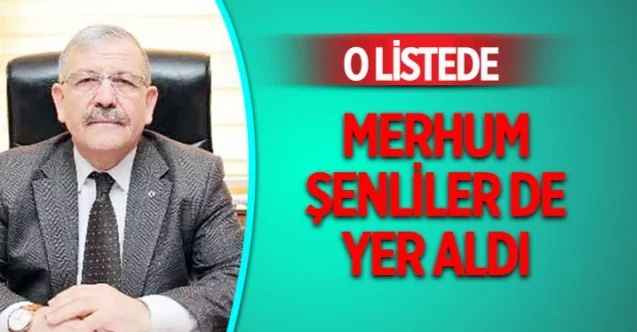 Yozgat Vergi Rekortmenleri Arasında Merhum Selahattin Şenliler de Yer Aldı. Vergi Rekortmenleri Listesi Açıklandı