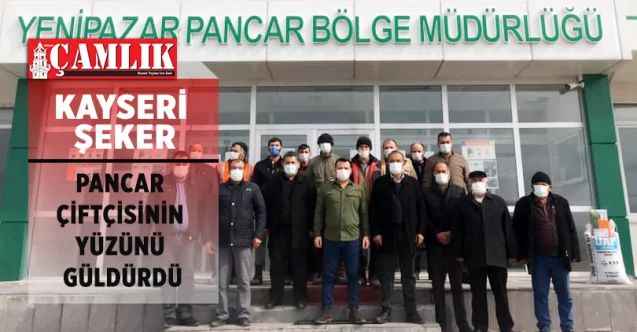 Kayseri Şeker Fabrikası Pancar Çiftçisinin Yüzünü Güldürdü. Yenipazarlı Çiftçiler Pancar Bölge Müdürlüğünü Ne İçin Ziyaret Etti