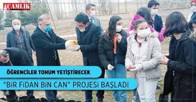 Yozgat'ta öğrenciler tohum yetiştirecek