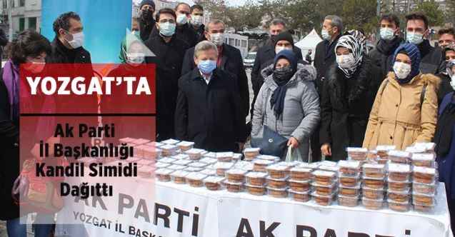 Ak Parti Yozgat İl Başkanlığı Kandil Simidi Dağıttı