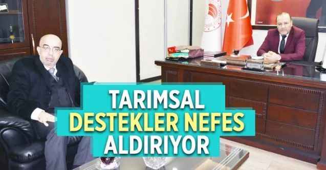 Yozgat İl Tarım ve Orman Müdürü Tanju Özkaya: "Tarımsal destekler nefes aldırıyor"
