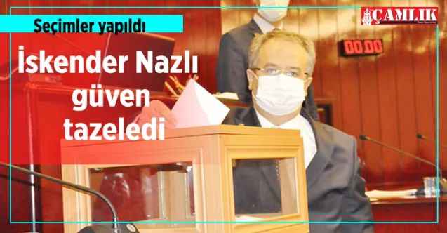 Yozgat İl Genel Meclisi Başkanı İskender Nazlı güven tazeledi