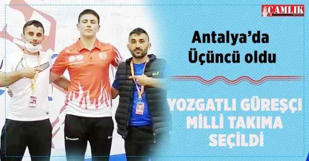 Yozgatlı güreşçi Milli takıma seçildi