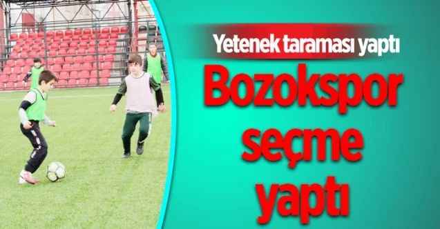 Yozgat Belediyesi Bozokspor seçme yaptı