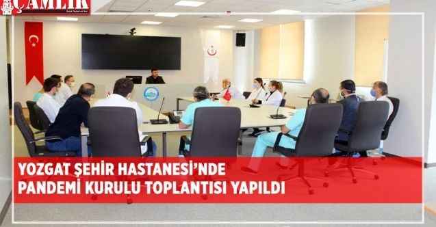 Pandemi kurul toplantısı yapıldı