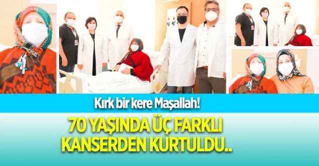 Yozgatlı  70 yaşındaki Mühibe Keleş üç farklı kanserden kurtuldu