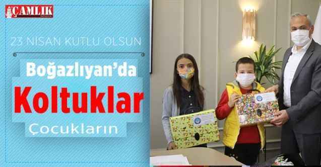Boğazlıyan’da Koltuklar Çocukların