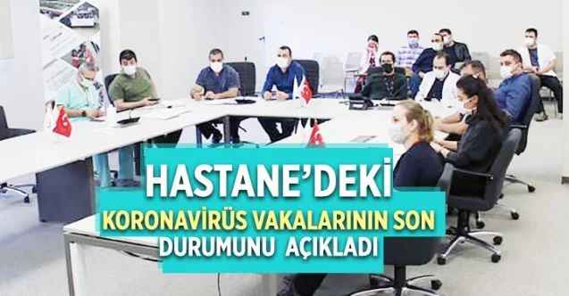 Yozgat Şehir Hastanesi Başhakemi Uzm. Dr. Mustafa Kozan, hastanedeki koronavirüs vaka sayısındaki son durumu açıkladı