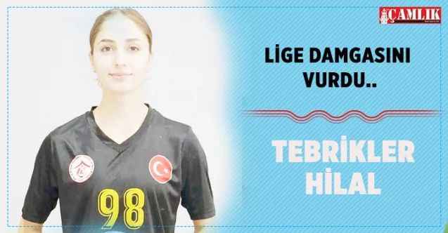 Yozgat Aile Sosyal Politikalar Gençlik ve Spor Kulübünün oyunsu Hilal Doğan lige damgasını vurdu. Tebrikler Hilal