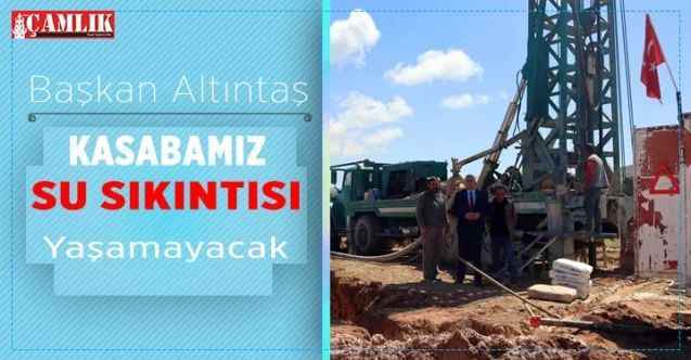 Yamaçlı Belediye Başkanı Altıntaş,  içme su sorunumuz kalmayacak