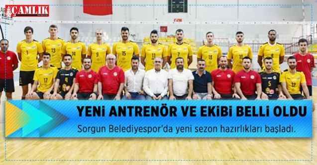 Sorgun Belediyespor’da yeni sezon hazırlıkları başladı. Yeni Antrenör ve ekibi belli oldu