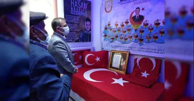 Kahraman Şehitlerin ailelerine Bayram ziyareti