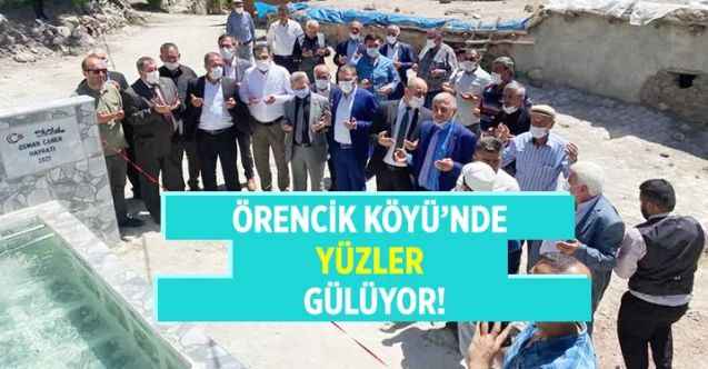 Örencik Köyü'nde Yüzler Gülüyor... Hizmetler Dualarla Açıldı...