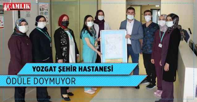 Yozgat Şehir hastanesi ödüle doymuyor